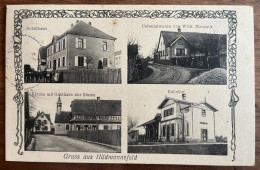 Rheinmünster - Hildmannsfeld Colonialwaren Von Wilhelm Maurath - Gasthaus Zur Blume - Sonstige & Ohne Zuordnung