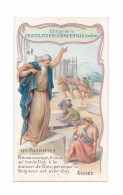 Les Prophètes : Aggée, éd. Chocolaterie D'Aiguebelle, Trous De Punaises - Images Religieuses