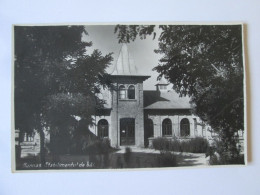 Ukraine Former Romania-Burnas(Lebedivka/Odesa):The Bathroom Establishment Unused Photo Postcard About 1930 - Ucrania