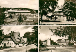 73750907 Oberhof Thueringen Haus Der Freundschaft Obere Schweizerhuette Bahnhof  - Oberhof