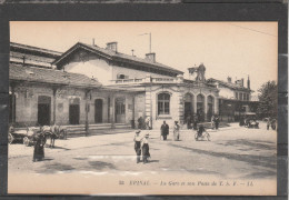 88 - EPINAL - La Gare Et Son Poste De T.S.F. - Epinal