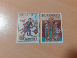 TIMBRES  ANDORRE  ESPAGNOL  ANNEE   1975    N  89  /  90   COTE  4,50  EUROS      NEUFS  LUXE** - Neufs