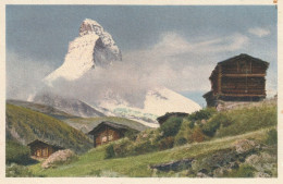 Winkelmatten Mit Matterhorn, Alte Gyger-Karte! - Sonstige & Ohne Zuordnung