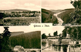 73750556 Gehren Thueringen Panorama Schobsetal Schobsemuehle Freibad Gehren Thue - Sonstige & Ohne Zuordnung