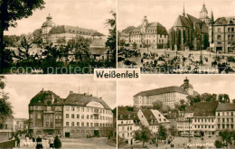 73750550 Weissenfels Saale Schloss Rathaus Marienkirche Sparkasse Karl Marx Plat - Weissenfels