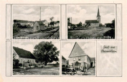 73748849 Moellern Dorfpartie Kirche Schule Gasthaus Zur Guten Quelle Moellern - Autres & Non Classés