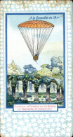 Passepartout CPA A La Conquest Of The Air, Fallschirm Im Parc-Monceau Von Garnerin, 1797 - Otros & Sin Clasificación