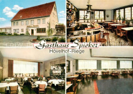 73748463 Riege Hoevelhof Gasthaus Spieker Bar Gaststube Festsaal Riege Hoevelhof - Altri & Non Classificati