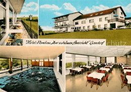 73748451 Gondorf Bitburg Hotel Pension Zur Schoenen Aussicht Hallenbad Speiserau - Andere & Zonder Classificatie