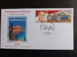 Monaco 2024 Race Cars Sport Formula Pilot LOUIS CHIRON 1899 1979 Driver 2v PAIRE DC PJ - Ungebraucht