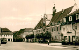 73748417 Herzberg Elster Karl Marx Platz Mit Rathaus Herzberg Elster - Other & Unclassified