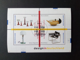 DEUTSCHLAND BLOCK 45 GESTEMPELT(USED) DESIGN IN DEUTSCHLAND STEMPEL BONN - Sonstige & Ohne Zuordnung