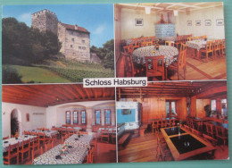 Habsburg (AG) - Mehrbildkarte "Schloss Habsburg" / Restaurant - Sonstige & Ohne Zuordnung