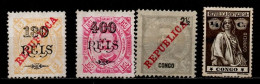 Congo Portugais Lot De 4 Timbres Différents Neuf Sans Gomme (X) Avec Charnière X MH - Congo Portuguesa