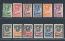1932 Bechuanaland Protectorate, Stanley Gibbons N. 99/110, MH* - Altri & Non Classificati