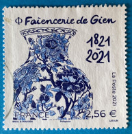 France 2021  : Bicentenaire De La Faiencerie De Gien N° 5508 - Used Stamps