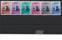 1966 RWANDA 173-78** Football, Coupe Du Monde Angleterre - Unused Stamps