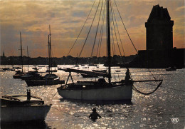 SAINT SERVAN La Tour Solidor Au Crepuscule 3(scan Recto-verso) MA2011 - Saint Servan