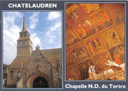 CHATELAUDREN Chapelle ND Du Tertre Et Ses Remarquable Peintures Sur Bois 18(scan Recto-verso) MA2011 - Châtelaudren