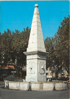 ST MAXIMIN LA STE BAUME La Fontaine Monumentale De La Place Malherbe 23(scan Recto-verso) MA2007 - Saint-Maximin-la-Sainte-Baume