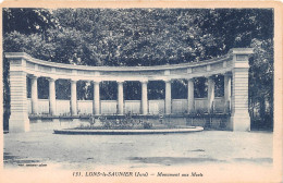 LONS LE SAUNIER Monument Aux Morts 22(scan Recto-verso) MA2006 - Lons Le Saunier