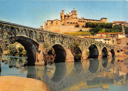 BEZIERS Le Vieux Pont Sur L Orb Domine Par La Cathedrale St Nazaire 1(scan Recto-verso) MA2005 - Beziers