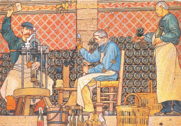 REIMS Mosaique Ornant Le Fronton Des Caves Du Champagne JACQUART 13(scan Recto-verso) MA2001 - Reims