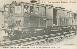 LOMME  Locomotive En Gare  Type Bo Bo BB001 33   (scan Recto-verso)MA2023Bis - Lomme