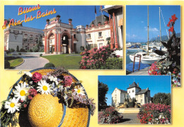 AIX LES BAINS Ville Fleurie Le Casino Et Le Port Et La Place Des Thermes 16(scan Recto-verso) MA2022 - Aix Les Bains