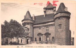 AUBENAS Le Chateau Hotel De Ville 13(scan Recto-verso) MA2015 - Aubenas