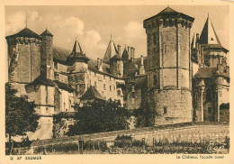SAUMUR Le Chateau Facade Ouest   1   (scan Recto-verso)MA2034Bis - Saumur