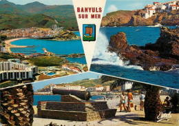 BANYULS Sur MER Multivue  45   (scan Recto-verso)MA2032Ter - Banyuls Sur Mer