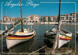 ARGELES  Les Barques De Peche  22   (scan Recto-verso)MA2032Ter - Argeles Sur Mer