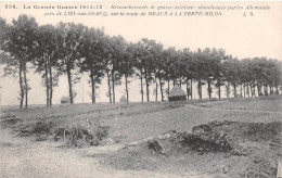 Retranchements De Grosse Artillerie Abandonnes Par Les Allemands Pres De LISY SUR  OURCQ  15(scan Recto-verso) MA2029 - Lizy Sur Ourcq