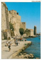 COLLIOURE  Le Chateau Fort Et L'eglise   8   (scan Recto-verso)MA2046Bis - Collioure