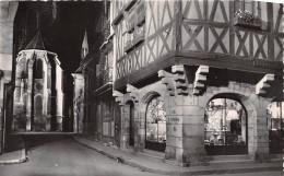 DIJON Rue Baboeuf Ancienne Hostellerie De La Croix De Fer Et Chevet De L Eglise Notre Dame 18(scan Recto-verso) MA2045 - Dijon