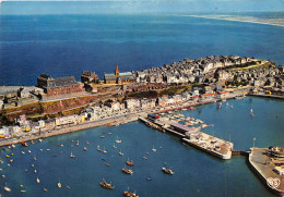 GRANVILLE Le Port Des Yachts Et L Eglise Notre Dame 4(scan Recto-verso) MA2044 - Granville