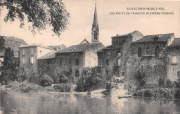 ST ANTONIN NOBLE VAL Les Bords De L Aveyroon Et Vieilles Maisons 8(scan Recto-verso) MA2043 - Saint Antonin Noble Val