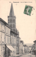 BEAUMONT Rue De L Eglise Et Clocher 30(scan Recto-verso) MA2043 - Beaumont De Lomagne