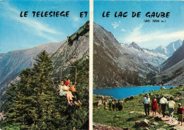CAUTERETS  Telesiege Et Lac De Gaube  SEYRES  Hotellerie Du Lac De GAUBE  19  (scan Recto-verso)MA2037Ter - Cauterets