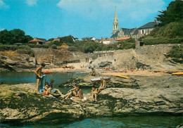 SAINTE MARIE SUR MER  Plage Du MOMBEAU Et L'eglise  39  (scan Recto-verso)MA2034Ter - Other & Unclassified