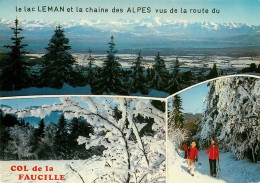 Col De La Faucille  Panorama  Le Col Relie Gex Et Saint-Claude Via Mijoux  4   (scan Recto-verso)MA2054Ter - Gex