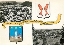 BRUYERES  Ville Jumelée Avec Vielsalm En Belgique BLASONS   21   (scan Recto-verso)MA2054Bis - Bruyeres