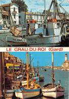 LE GRAU DU ROI Bateaux De Peche Sur Le Canal 28(scan Recto-verso) MA2050 - Le Grau-du-Roi