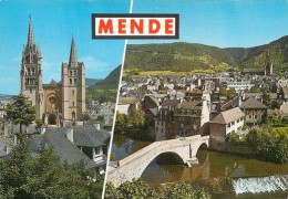 MENDE La Cathedrale  Et Vue Générale  44   (scan Recto-verso)MA2048Ter - Mende