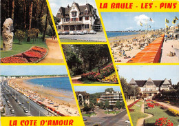 LA BAULE LES PINS Le Jardin Des Dyrades La Gare La Plage Et La Poste 17(scan Recto-verso) MA2047 - La Baule-Escoublac