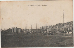 CPA - 59 - PETITE SYNTHE - DUNKERQUE - Le Canal - PENICHES - 1918 - Altri & Non Classificati