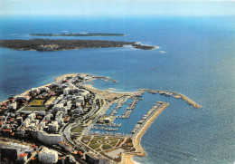 CANNES Le Port Pierre Canto La Pointe De La Croisette L Ile Ste Marguerite L Ile St Honorat 10(scan Recto-verso) MA2061 - Cannes