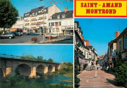 SAINT AMAND MONTROND Multivue  Place Carée   11   (scan Recto-verso)MA2060Bis - Saint-Amand-Montrond