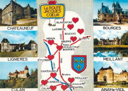 Route Jacques COEUR N140 BOURGES  7   (scan Recto-verso)MA2060Bis - Bourges